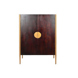 Sideboard DKD Home Decor Wood Metal Black 80 x 40 x 120 cm-8