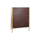 Sideboard DKD Home Decor Wood Metal Black 80 x 40 x 120 cm-1