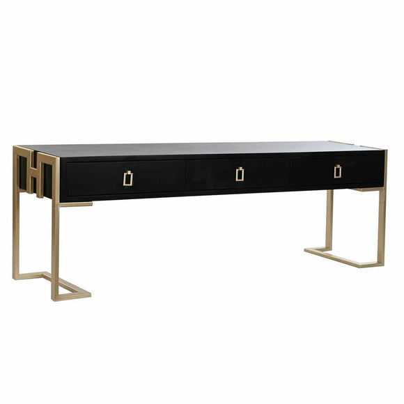 Centre Table DKD Home Decor 150 x 36 x 48 cm Metal Wood Aluminium-0
