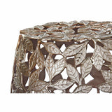 Side table DKD Home Decor Copper Aluminium Leaf of a plant (40 x 40 x 45 cm)-2