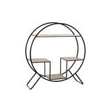 Shelves DKD Home Decor Black Light grey Metal Fir 90 x 30 x 100 cm (1)-0