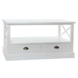 Centre Table DKD Home Decor White Wood (108 x 48 x 56,5 cm)-0