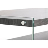 Centre Table DKD Home Decor Grey Transparent Crystal MDF Wood 130 x 65 x 35,5 cm-4
