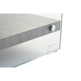 Centre Table DKD Home Decor Grey Transparent Crystal MDF Wood 130 x 65 x 35,5 cm-3