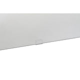 Desk DKD Home Decor Crystal Grey Transparent MDF Tempered Glass (120 x 50 x 76 cm)-6
