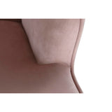 Armchair DKD Home Decor Pink Polyester Wood 67 x 69 x 96 cm 75 x 69 x 96 cm-3