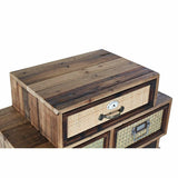 Chest of drawers DKD Home Decor Natural Fir MDF Wood Modern Vintage 70 x 33,5 x 111 cm-6