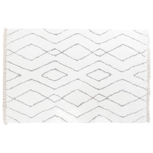 Carpet DKD Home Decor White Grey 200 x 290 x 1,5 cm-0