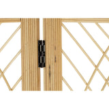 Folding screen DKD Home Decor 136 x 2,5 x 180 cm Metal Bamboo 30 x 40 cm-1