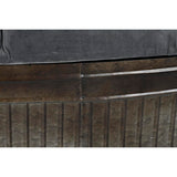 Bench DKD Home Decor Grey Metal 117 x 42 x 47 cm-3