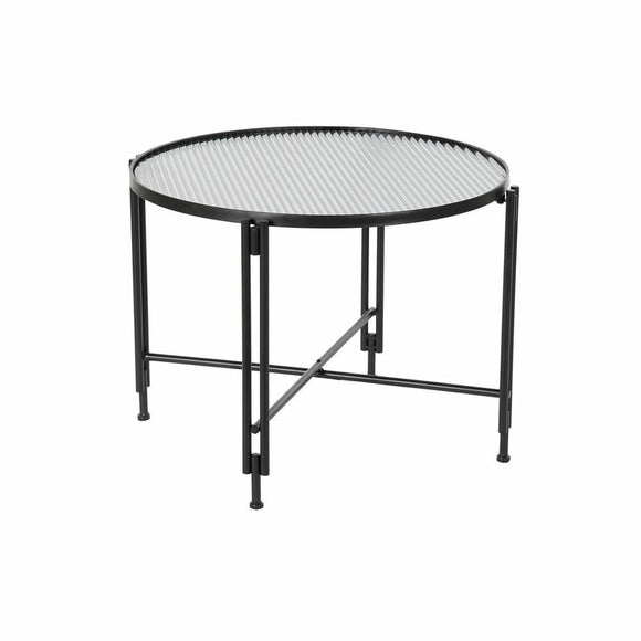 Centre Table DKD Home Decor Metal Crystal 63 x 63 x 46 cm-0