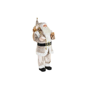 Decoration DKD Home Decor Father Christmas Grey PVC 60 x 50 x 124 cm-0