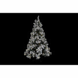 Christmas Tree DKD Home Decor White Green Metal Polyethylene Snowfall 130 x 130 x 218 cm-4