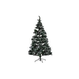 Christmas Tree DKD Home Decor LED Light Green Metal Polyethylene 130 x 130 x 218 cm-0