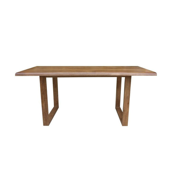 Dining Table DKD Home Decor Natural 180 x 90 x 76 cm Mango wood-0