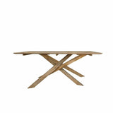 Dining Table DKD Home Decor Natural Mango wood (180 x 90 x 76 cm)-1