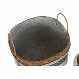 Basket set DKD Home Decor 49 x 49 x 57 cm Bamboo Boho-2