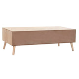 Centre Table DKD Home Decor Brown Wood Fir Plastic MDF Wood 120 x 60 x 42,5 cm-1