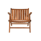 Armchair DKD Home Decor Natural Teak (70 x 82 x 70 cm)-3