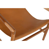 Chair DKD Home Decor Camel Light brown 66 x 73 x 77 cm-6