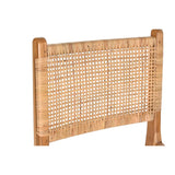 Chair DKD Home Decor 51 x 48 x 86 cm 51 x 54 x 86 cm Natural Teak Light brown Rattan-2