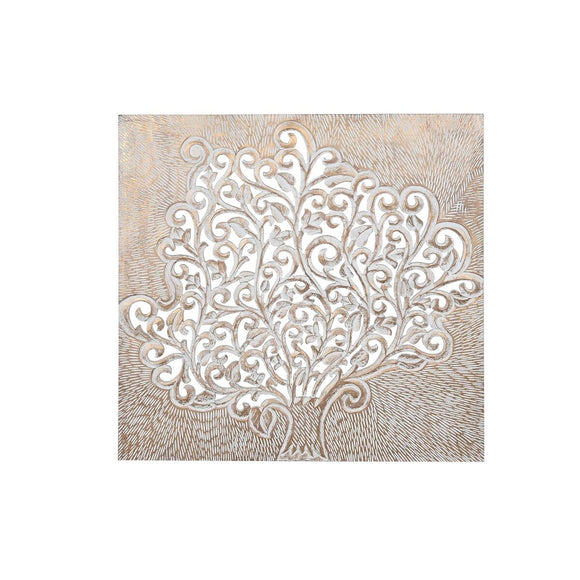 Wall Decoration DKD Home Decor Tree MDF (120 x 4 x 120 cm)-0