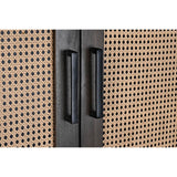 Sideboard DKD Home Decor Wood Mango wood Brown Black 85 x 40 x 162,5 cm-1