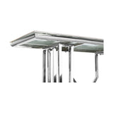 Console DKD Home Decor Crystal Steel (120 x 40 x 78 cm)-2