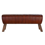 Bench DKD Home Decor 126 x 36 x 53 cm Wood Brown-3