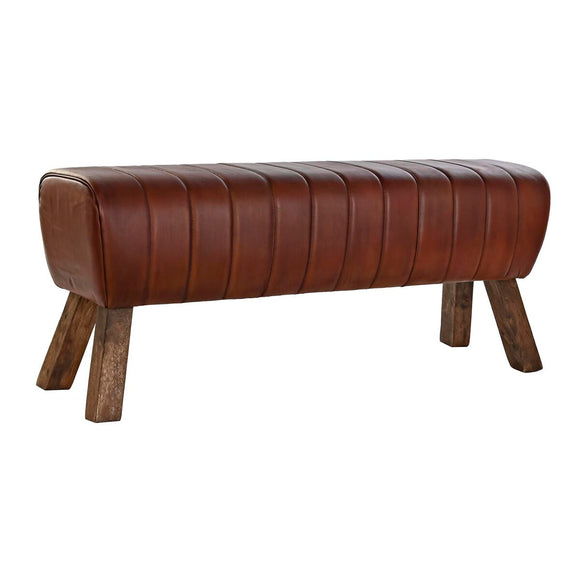 Bench DKD Home Decor 126 x 36 x 53 cm Wood Brown-0