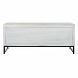 TV furniture DKD Home Decor Metal Mango wood (130 x 40 x 55 cm)-3