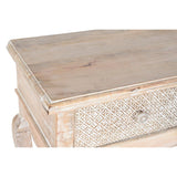 Console DKD Home Decor White Natural Mango wood 91 x 42 x 81 cm-2