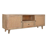 TV furniture DKD Home Decor Natural Brown Mango wood 180 x 40 x 60 cm-0