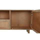 TV furniture DKD Home Decor Natural Brown Mango wood 180 x 40 x 60 cm-4