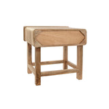 Nightstand DKD Home Decor Brown Natural Mango wood 50 x 40 x 50 cm-4