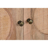 Sideboard DKD Home Decor Brown Natural Rattan Mango wood 150 x 40 x 65 cm-2