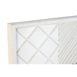Wall mirror DKD Home Decor White Modern Rhombus 154 x 4 x 94 cm-2