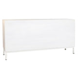 Sideboard DKD Home Decor Metal White Mango wood (152 x 40 x 77 cm)-4