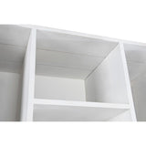 Shelves DKD Home Decor White Metal Mango wood 90 x 40 x 180 cm-6