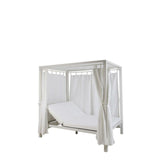 Garden day bed DKD Home Decor White Aluminium (148 x 188 x 205 cm)-2