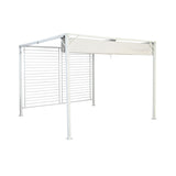 Pergola DKD Home Decor White 296 x 296 x 225 cm Steel-8