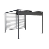 Pergola DKD Home Decor Grey 300 x 300 x 230 cm Steel-0