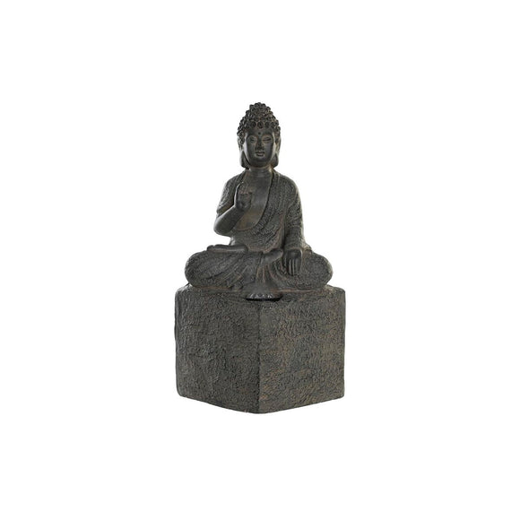 Decorative Figure DKD Home Decor Buddha Magnesium (27 x 24 x 46 cm)-0