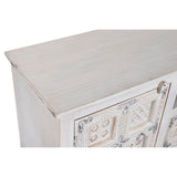 TV furniture DKD Home Decor White Wood Mango wood 151 x 40 x 60 cm-7