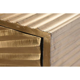 Sideboard DKD Home Decor Golden Brass Mango wood 160 x 40 x 80 cm-1