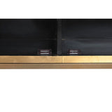Sideboard DKD Home Decor Golden Brass Mango wood 160 x 40 x 80 cm-4