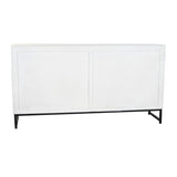 Sideboard DKD Home Decor Ceramic Grey White Mango wood (150 x 38 x 80 cm)-1