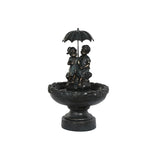 Garden fountain DKD Home Decor 60 x 60 x 100 cm 60 x 60 x 126 cm Resin-2