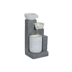 Garden fountain DKD Home Decor 36 x 31 x 70 cm Resin-0