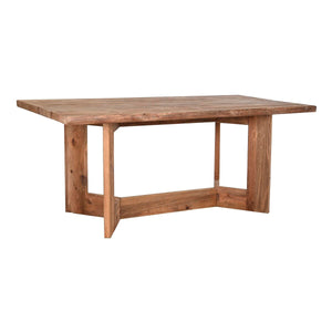 Dining Table DKD Home Decor Natural Wood Recycled Wood 180 x 90 x 76 cm-0